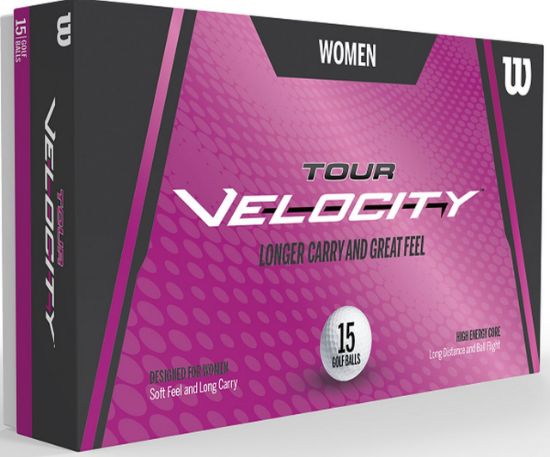 Picture of 15 Pack Wilson Ladies Tour Velocity Golf Balls