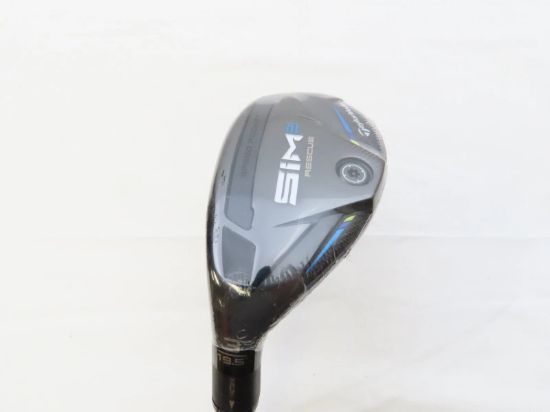 Picture of LH TaylorMade SIM2 Rescue 19.5* 3 Hybrid Mitsubishi Tensei 80 Stiff Flex +HC
